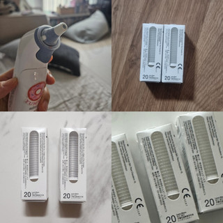 [Braun] Bộ lọc đầu dò ThermoScan LF20 | Nắp che tai / Nắp đầu dò cho dòng IRT | Đầu bọc đầu dò mềm | Có sẵn gói nhiều chiếc