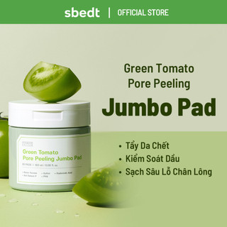 [SUNGBOON EDITOR] Green Tomato Pore Peeling Jumbo Pad 170ml (60 miếng)