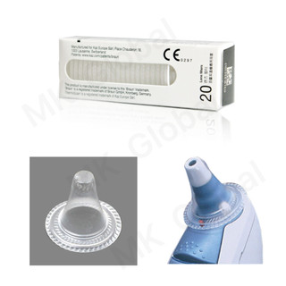 [Braun] Bộ lọc đầu dò ThermoScan LF20 | Nắp che tai / Nắp đầu dò cho dòng IRT | Đầu bọc đầu dò mềm | Có sẵn gói nhiều chiếc