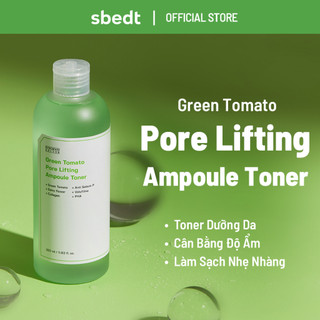 [SUNGBOON EDITOR] Nước hoa hồng ampoule nâng cơ, chăm sóc lỗ chân lông Green Tomato 350ml