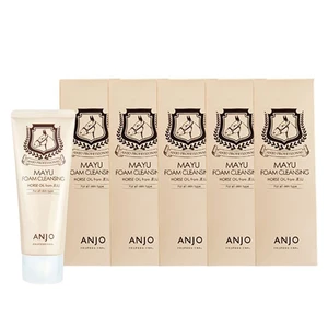 ANJO Mayu Foam Cleaning 100ml Bộ 5 Sữa Rửa Mặt Hàng Ngày Độ Ẩm Sâu