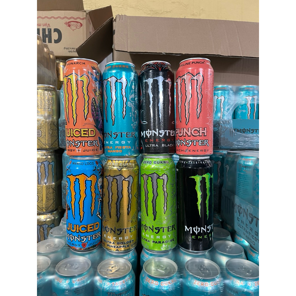Nước tăng lực Monster bùng nổ năng lượng