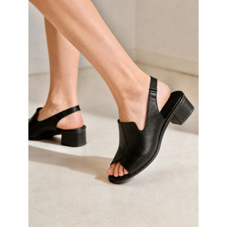 Giày Sandal , giày da Hậu Thun Co Giãn – Dễ Mang, Không Bó Gót , nhẹ nhàng và êm ái , BH 12 tháng