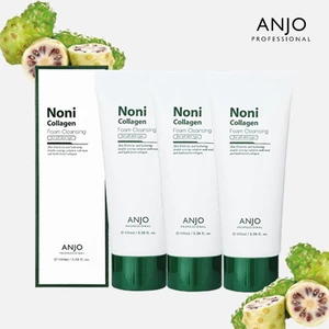 ANJO Noni Collagen Pore Foam Cleansing 100ml 1 + 1 + 1 Bộ rửa mặt làm sạch sâu