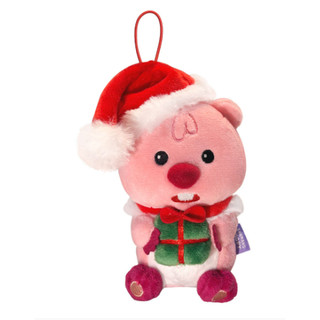 [Xác thực] Búp bê sang trọng Zanmang Loopy Giáng sinh KeyRing X-mas 16cm
