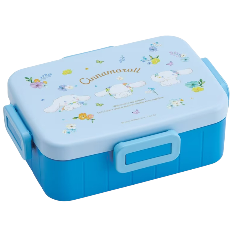 [SKATER] Hộp cơm trưa SANRIO YZFL7AG Blossom 650ml Khóa 4 điểm Hello Kitty / My Melody / Kuromi / Cinnamoroll