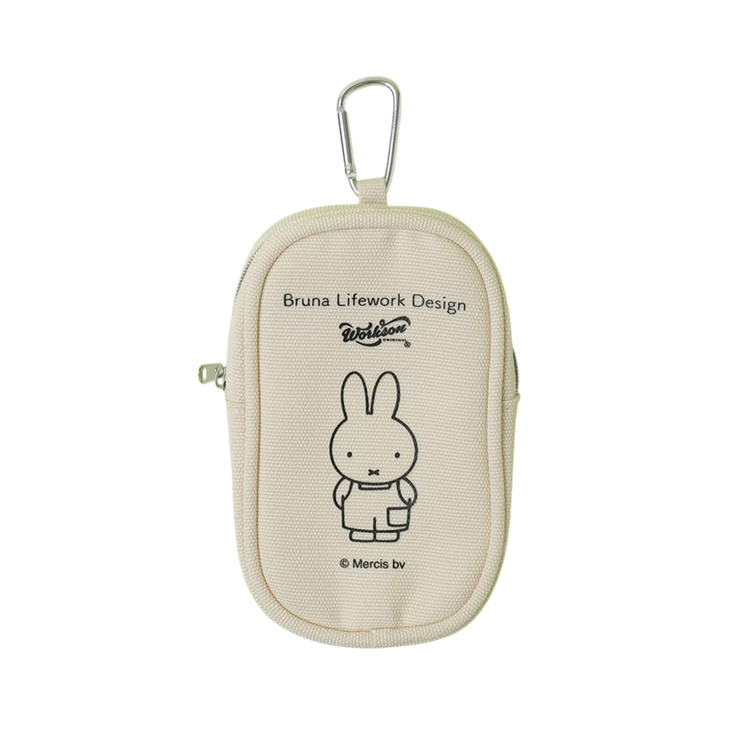 [MIFFY] Túi sưu tập Carabiner (Xám / Màu be)