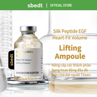 [SUNGBOON EDITOR] Silk Peptide EGF Heart-Fit Ampoule 40ml – Dưỡng ẩm, căng mịn da