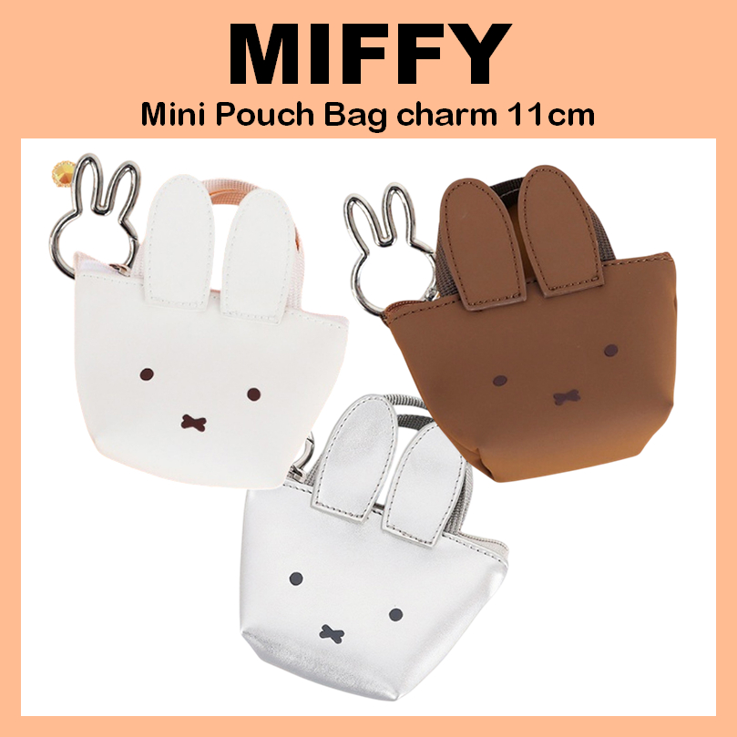 [MIFFY] Túi đựng Mini quyến rũ 11cm (Trắng / Bạc / Nâu)