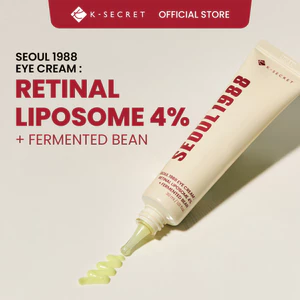 Kem dưỡng mắt SEOUL 1988: Retinal Liposome 4% + Đậu lên men