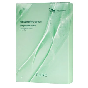 KIMJUNGMOON CURE Re Al:oe Phyto Green Ampoule Mask 10ea