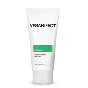 Veganifect Clean and glow green lúa mạch LHA deep Cleaning Foam 165ml