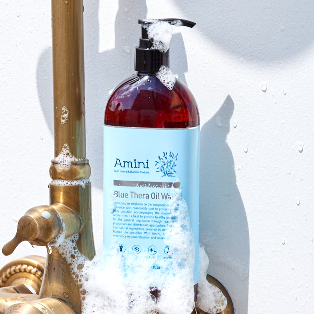 Amini Relaxing Spa Oil Wash 400ml Oil To Foam Sữa rửa mặt dưỡng ẩm hàng ngày