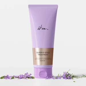 IHEE Queen 's Gold Hair Treatment 235ml / 210ml Chăm sóc độ ẩm mượt cao cấp