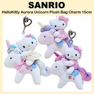 Túi sang trọng Hello Kitty Aurora Unicorn Charm 15cm
