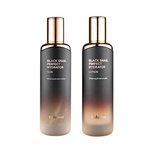 Bộ chăm sóc da 2 mảnh Eshumi Black Snail Perfect Hydrator Skin & Lotion