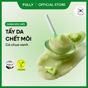 [FULLY chính hãng] Mặt nạ tẩy tế bào chết Smoothie Cà chua xanh 12g | Chăm sóc tẩy tế bào chết kép | Tẩy tế bào chết môi | Giúp môi mịn màng | Dưỡng ẩm môi | Giải quyết vấn đề khô ráp