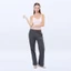 Áo hai dây cổ dây cổ điển - Modal màu hồng thông minh tự cắt Slim Fit