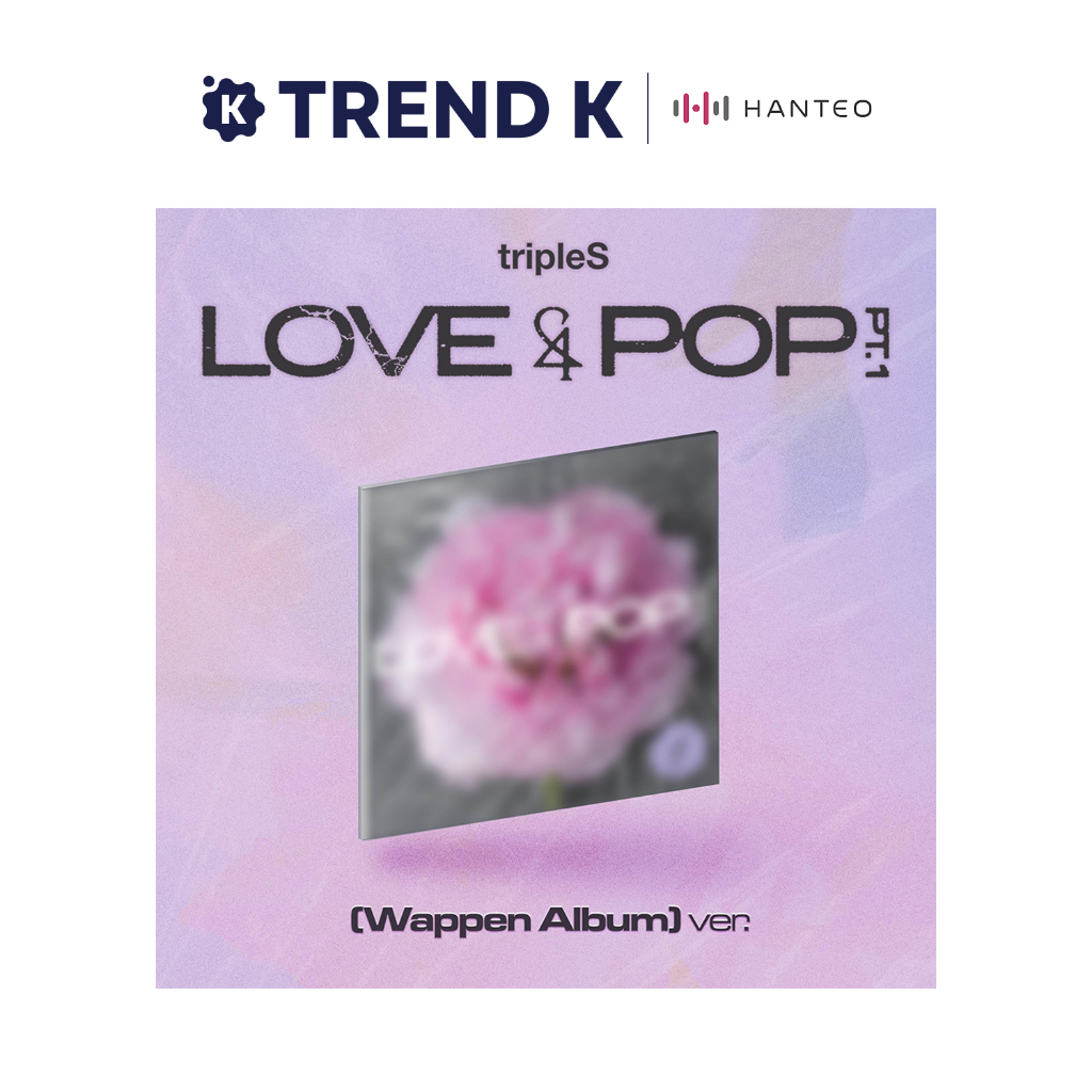 tripleS - Mini Album [LOVE&POP] pt.1 (Wappen Album ver.) | Shopee Việt Nam