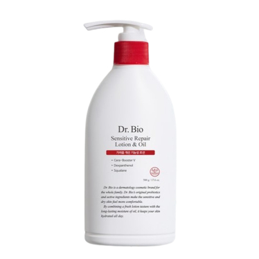 Dr.Bio Sữa Dưỡng & Dầu Sensitive Repair 250ml, 500ml