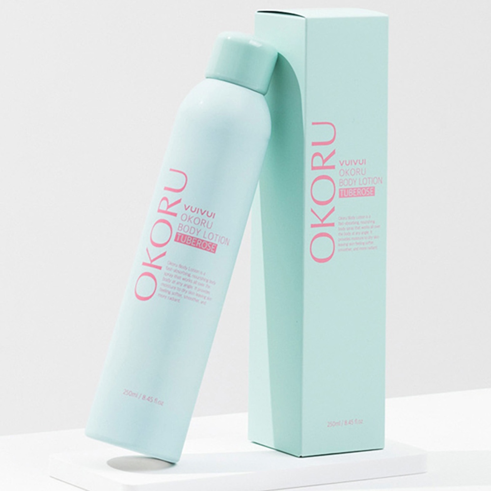 Sữa Dưỡng Thể Xịt Nước Hoa OKORU 250ml Nước Hoa Dưỡng Ẩm Chăm Sóc Cơ Thể Hàn Quốc 6 Loại
