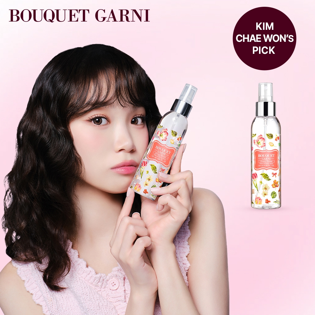 [KIM CHAEWON's Pick!] Bouquet Garni Hair & Body Mist Hương Nước Hoa Glow,145ml