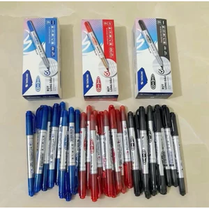 Conbo 30 CÁI BÚT LÔNG KIM ĐẦU NHỎ MÀU XANH HÀNG THIÊN LONG CHÍNH HÃNG