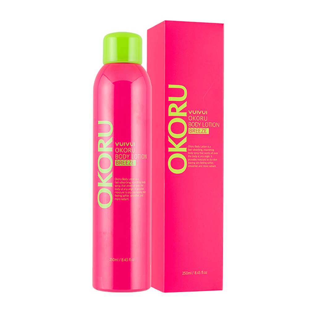 Sữa Dưỡng Thể Xịt Nước Hoa OKORU 250ml Nước Hoa Dưỡng Ẩm Chăm Sóc Cơ Thể Hàn Quốc 6 Loại