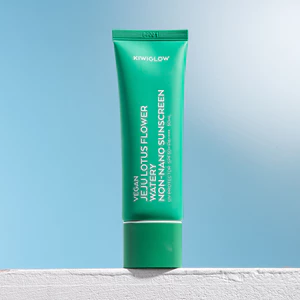 Kem chống nắng KIWIGLOW Vegan Jeju Lotus Watery Non-Nano SPF50 + PA + + + 50ml Chống tia cực tím