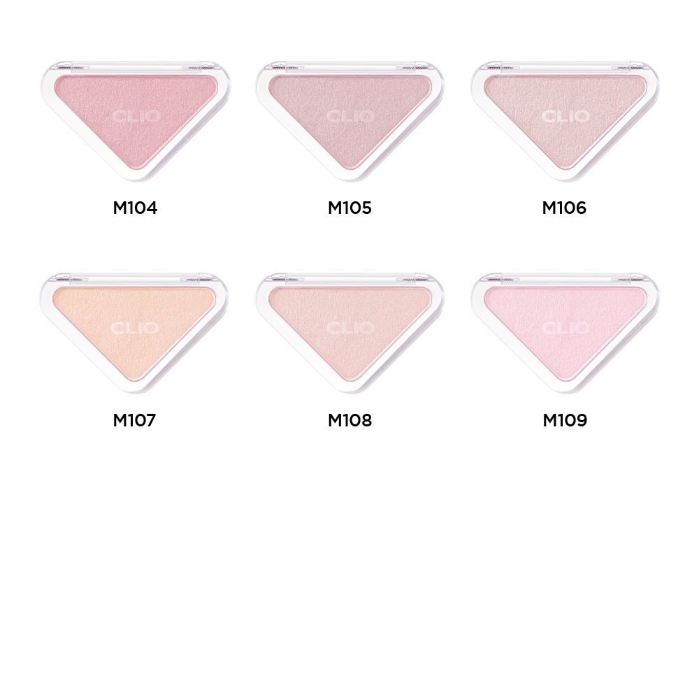 [CLIO - MÀU MỚI] Essential Blush Tap (Họa tiết mờ và cắt, họa tiết bột ẩm)