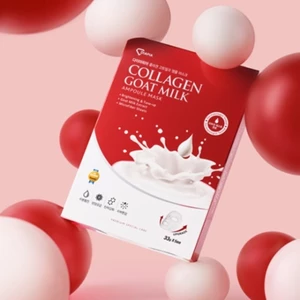 Gói mặt nạ Ampoule sữa dê DIAPIA Collagen 5 tờ