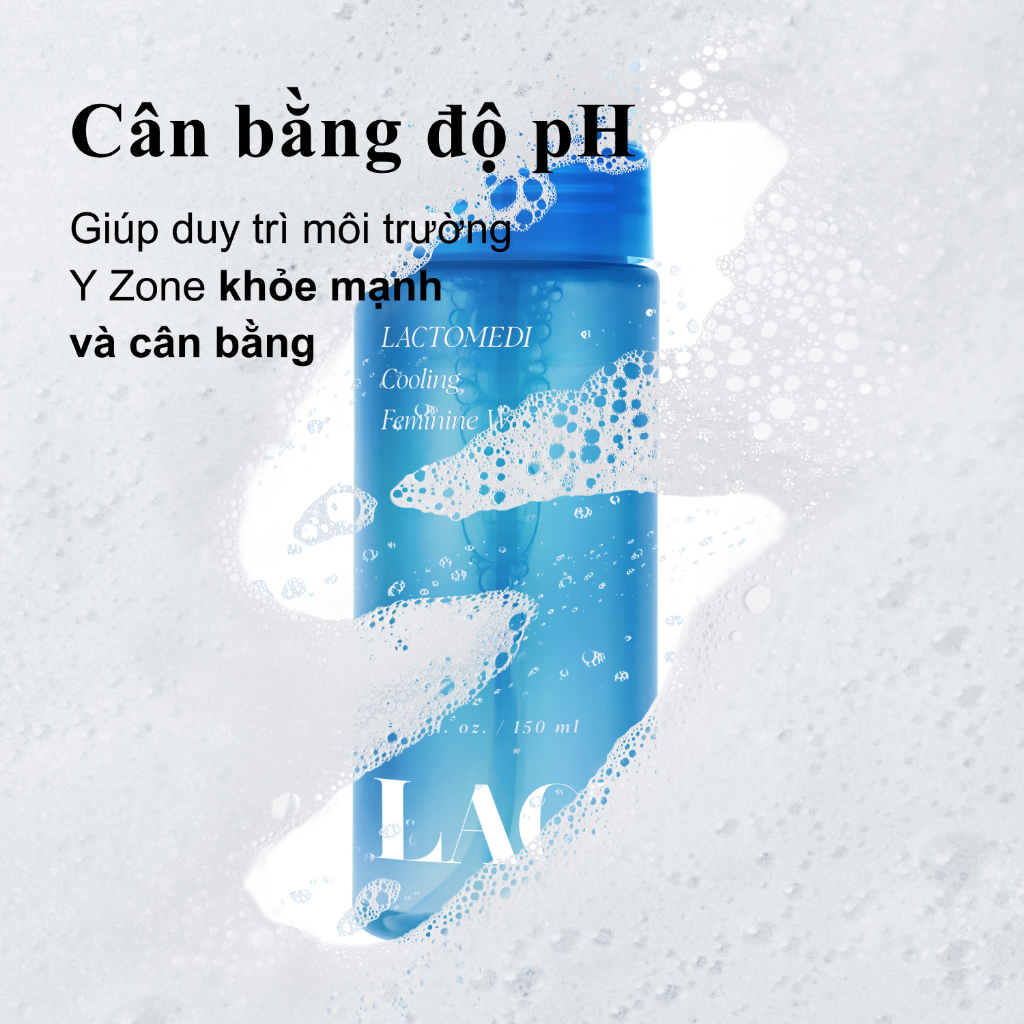 [Lactomedi Official] Bọt vệ sinh làm mát | 150ml