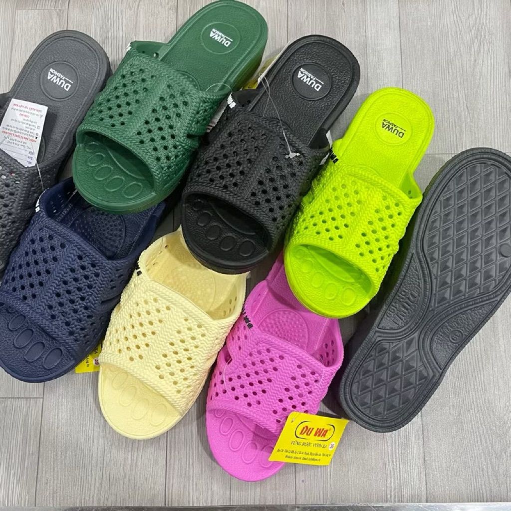 Dép tổ ong DUWA siêu nhẹ bền đep không thấm nước chống trơn trượt (phom to lùi 1 size)