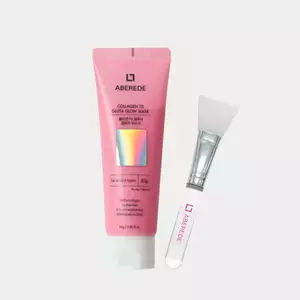 ABEREDE Collagen 70 Gluta Glow Mask 80ml Hydrating Radiance Care Wash Off Face Mask