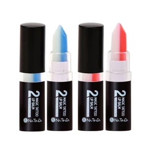 NATINDA Magic Color Changing Tattoo Lip Balm 3.5g 1 + 1 Moisture Glow Lip Care