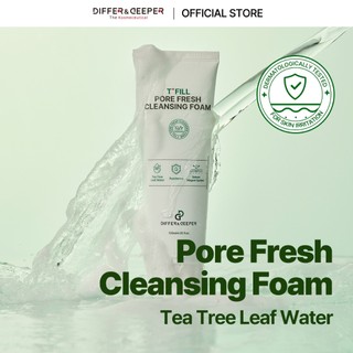 Bọt rửa mặt DIFFER & DEEPER T + FILL Pore Fresh 120ml