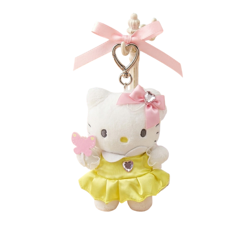 [SANRIO] Túi xách cổ tích Hello Kitty 13cm (Xanh dương / Hoa / Cupid / Vàng / Tím / Cực quang)