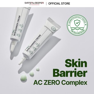 Kem dưỡng da DIFFER & DEEPER 15 * 2ea T + FILL T + TROUBLE Kem chăm sóc mụn trứng cá
