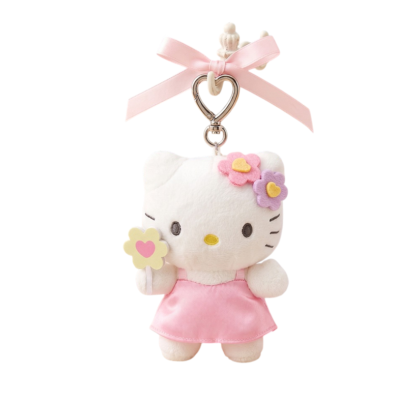 [SANRIO] Túi xách cổ tích Hello Kitty 13cm (Xanh dương / Hoa / Cupid / Vàng / Tím / Cực quang)