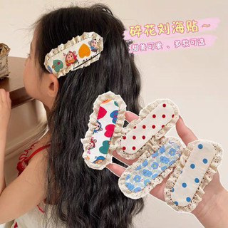 Dán mái cute miếng dán mái viền nơ dễ thương tiện dụng phụ kiện tóc