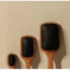 Lược Gỗ Đệm Khí Massage Da Đầu Cao Cấp Wooden Scalp Hair Brush Size Small