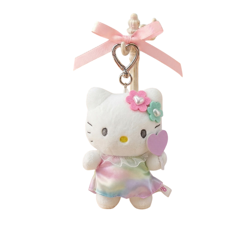 [SANRIO] Túi xách cổ tích Hello Kitty 13cm (Xanh dương / Hoa / Cupid / Vàng / Tím / Cực quang)