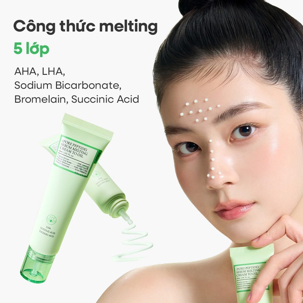 [FULLY Chính hãng] Fully Kem làm tan bã nhờn Pore Peptide 50ml | Chuyển từ dạng kem sang dầu | Tan bã nhờn sâu trong lỗ chân lông | BigBuy360 - bigbuy360.vn