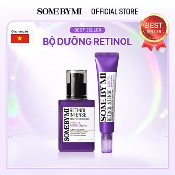 [SOMEBYMI] Bộ Đôi Tinh Chất Và Kem Mắt RETINOL chống lão hóa Some By Mi Retinol Intense