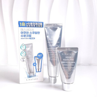 [S.NATURE] Kem dưỡng ẩm S.NATURE Aqua Squalane [60ml + 30ml]