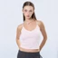 Áo hai dây cổ dây cổ điển - Modal màu hồng thông minh tự cắt Slim Fit