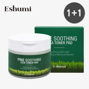 ESHUMI Toner Pad 1 + 1 Pine Cica & Snail Peptide Skincare Pad