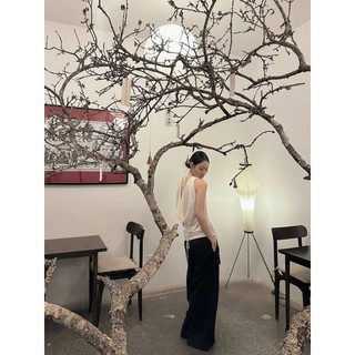 𝙎𝙊𝙁𝙄𝘼 𝙏𝙊𝙋 - Áo Linen Lưng Đỗ