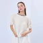 Áo voan Shirring kiểu Pháp - Áo sơ mi phồng màu dáng rộng vừa vặn