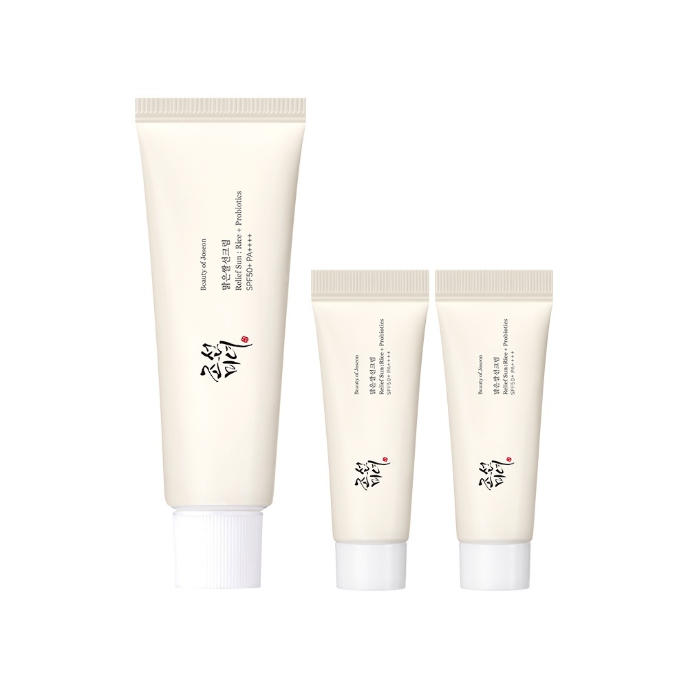 Beauty of Joseon Sunscreen Relief Sun Rice + Probiotics / Aqua Fresh UV Sun Serum SPF50 + PA + + + + Hàn Quốc